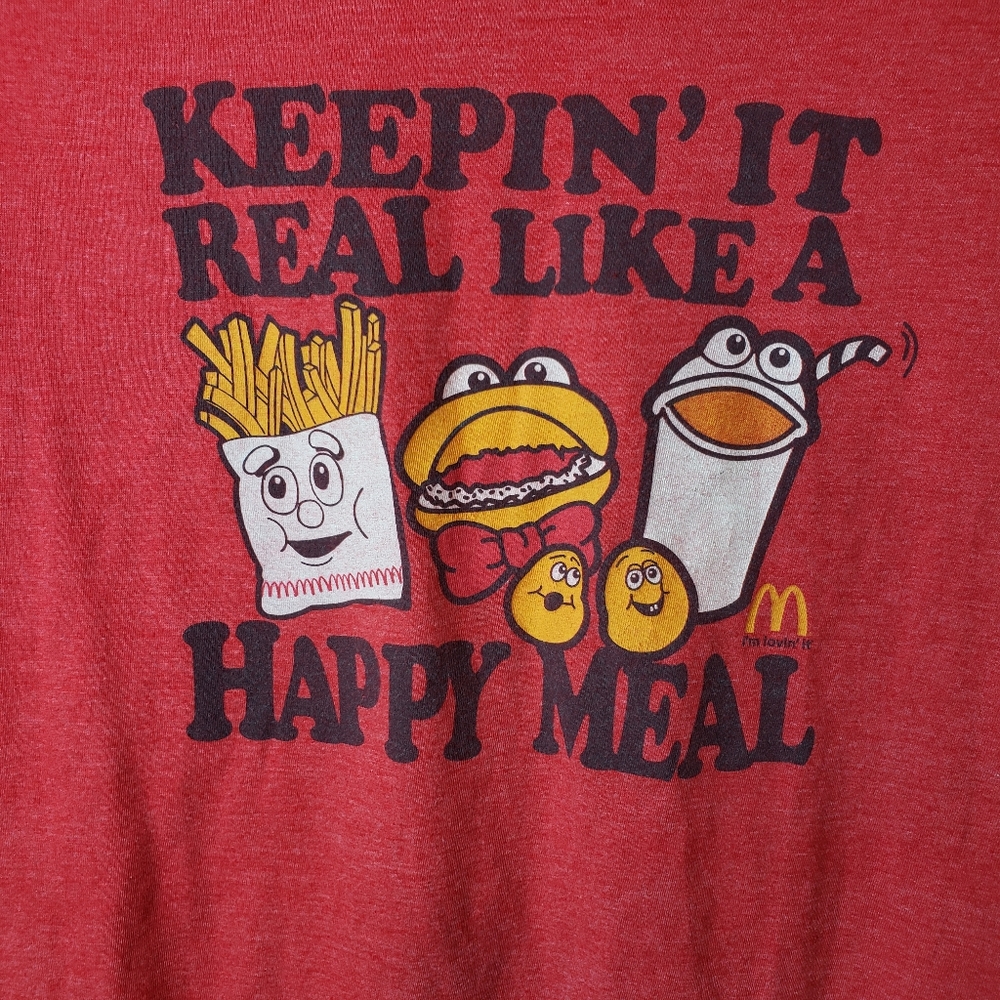 Girls McDonald Happy Meal shirt size xl